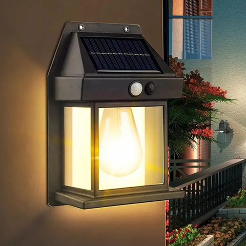 Outdoor Solar Lamp Tungsten Wire Wall Lamp